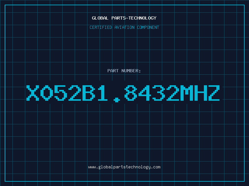 Aviation Part X052B1.8432MHZ