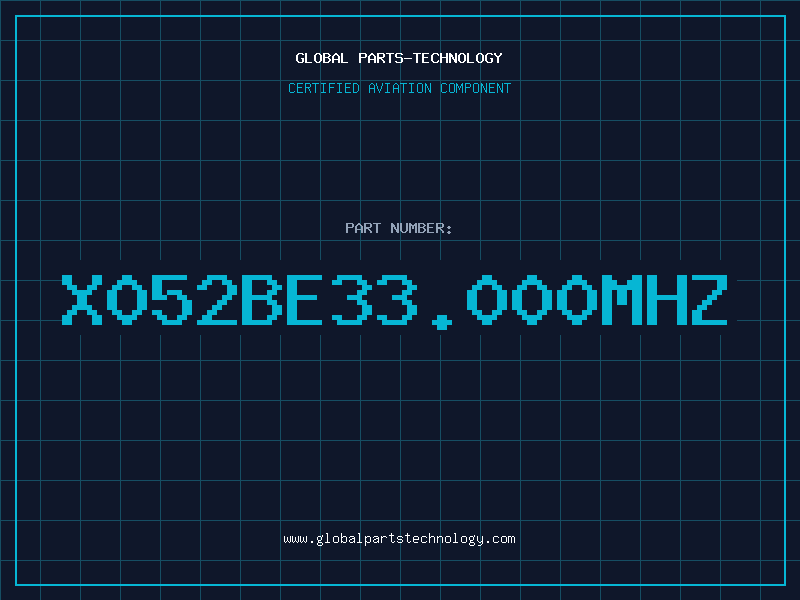 Aviation Part X052BE33.000MHZ
