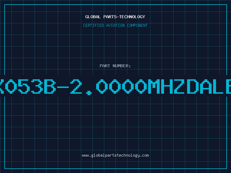 Aviation Part X053B-2.0000MHZDALE