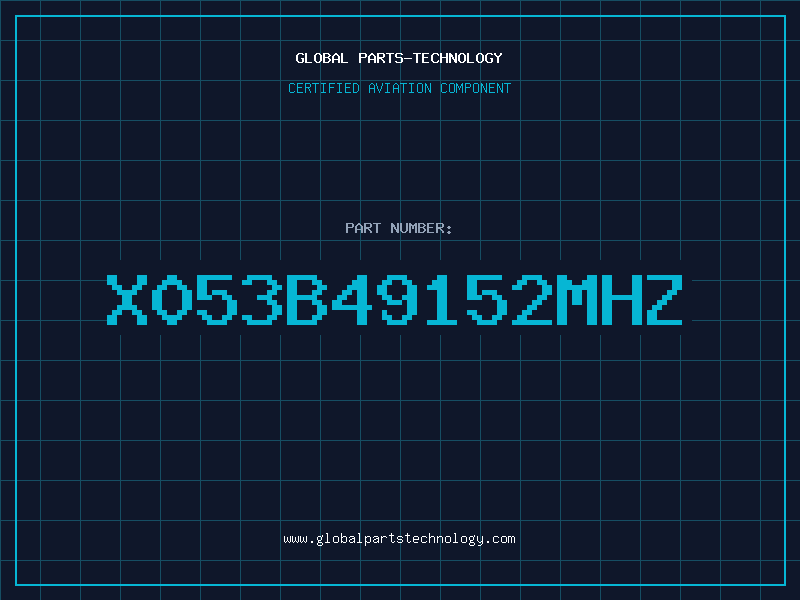 Aviation Part X053B49152MHZ