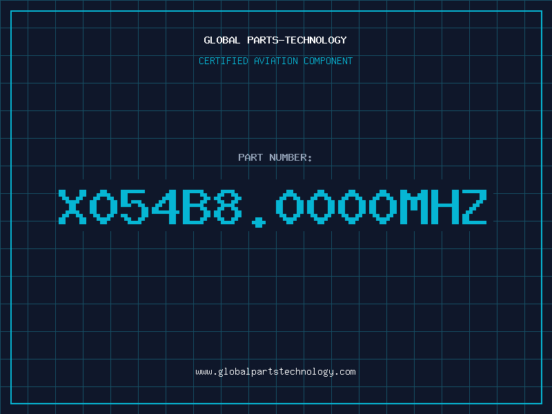 Aviation Part X054B8.0000MHZ