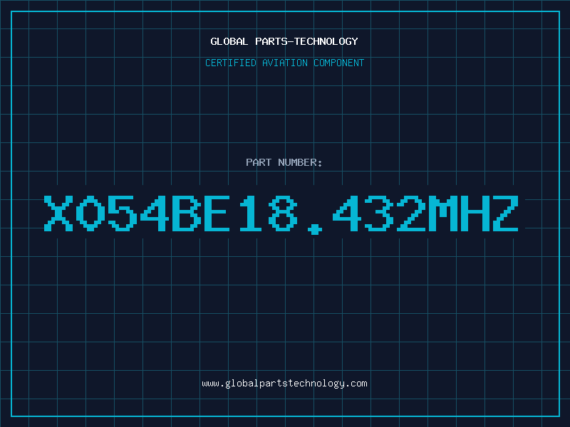Aviation Part X054BE18.432MHZ