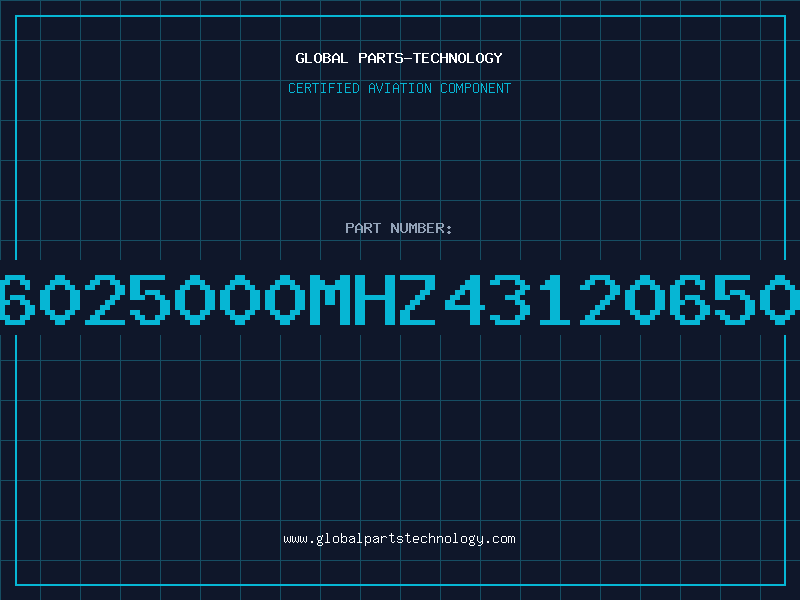 Aviation Part X0586025000MHZ431206502027