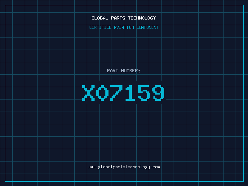 Aviation Part X07159