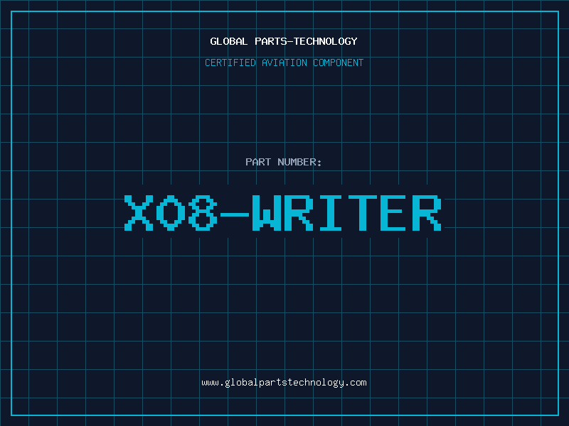 Aviation Part X08-WRITER