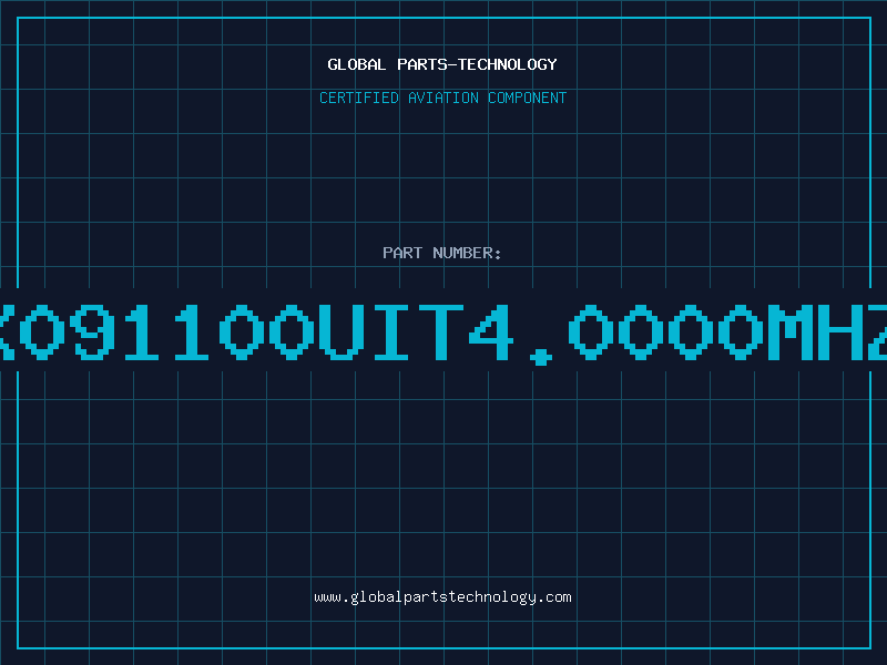 Aviation Part X091100UIT4.0000MHZ