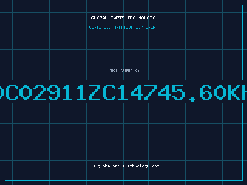 Aviation Part X0C02911ZC14745.60KHZ
