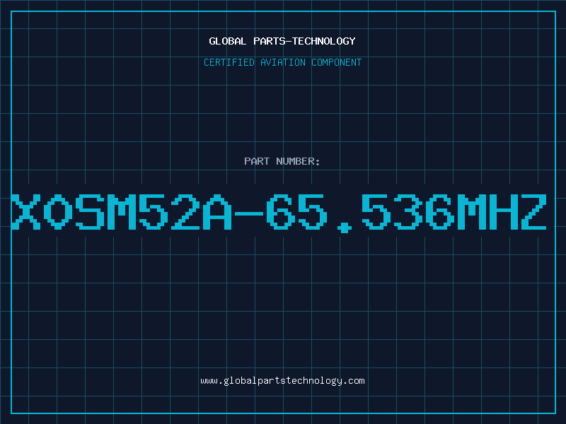 Aviation Part X0SM52A-65.536MHZ