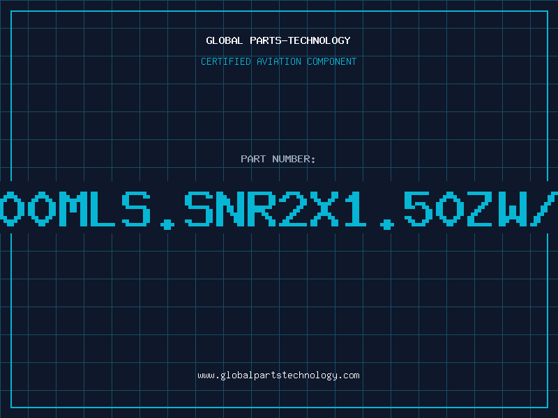 Aviation Part X100MLS.SNR2X1.50ZW/RD