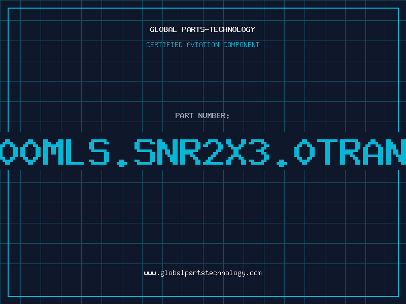 Aviation Part X100MLS.SNR2X3.0TRANSP