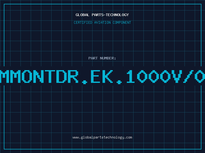 Aviation Part X100MMONTDR.EK.1000V/0.5BL