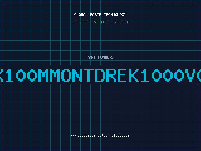 Aviation Part X100MMONTDREK1000V0