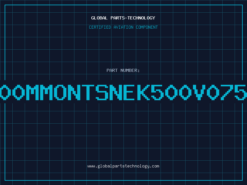 Aviation Part X100MMONTSNEK500V075BL