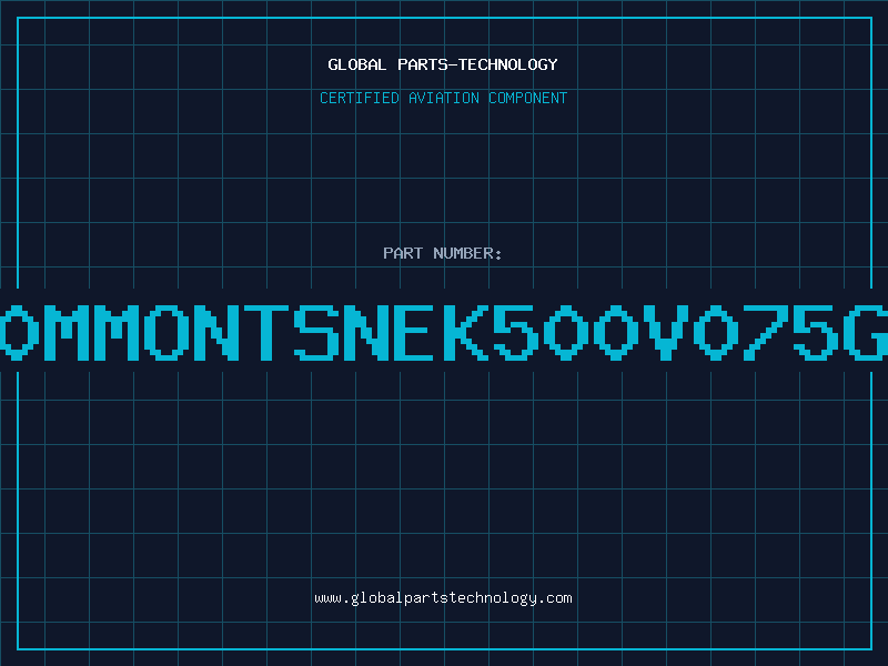 Aviation Part X100MMONTSNEK500V075GRYS