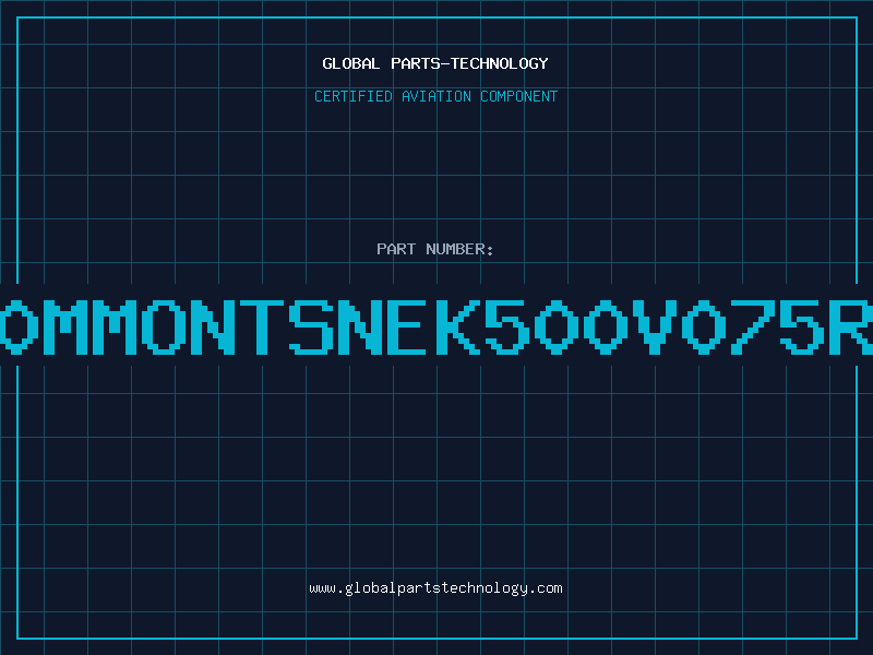 Aviation Part X100MMONTSNEK500V075ROOD