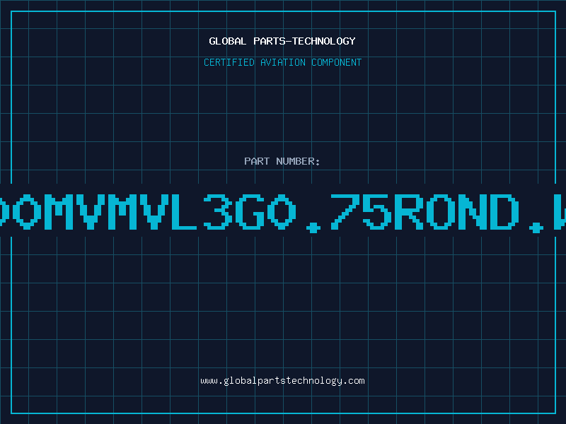 Aviation Part X100MVMVL3G0.75ROND.WIT