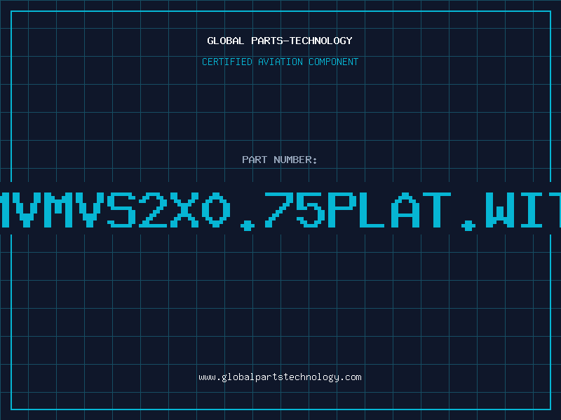 Aviation Part X100MVMVS2X0.75PLAT.WIT-BEL