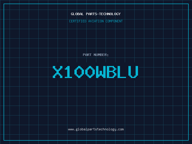 Aviation Part X100WBLU