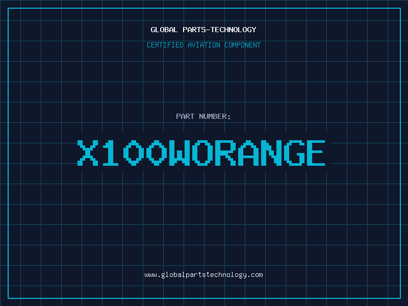 Aviation Part X100WORANGE