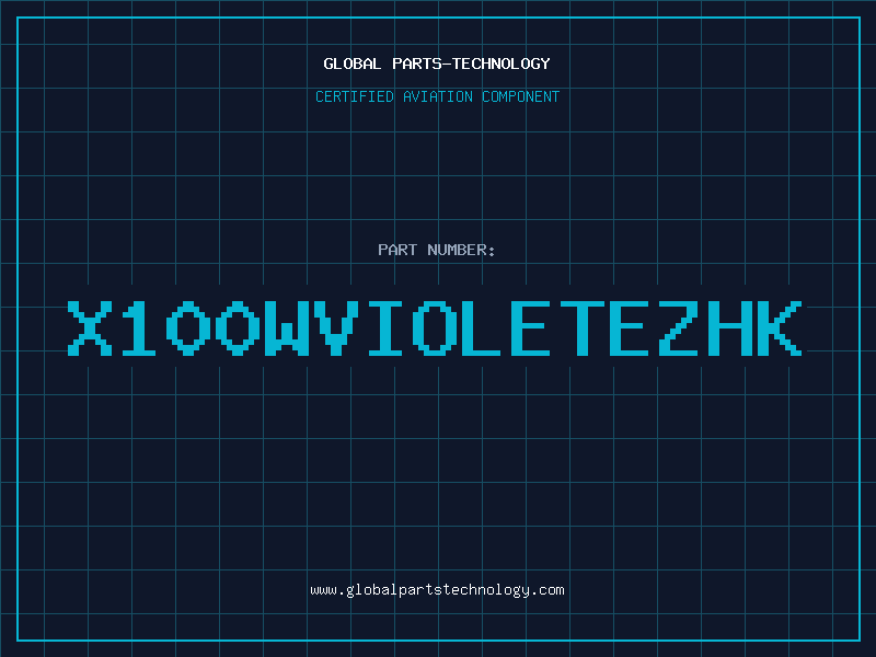 Aviation Part X100WVIOLETEZHK