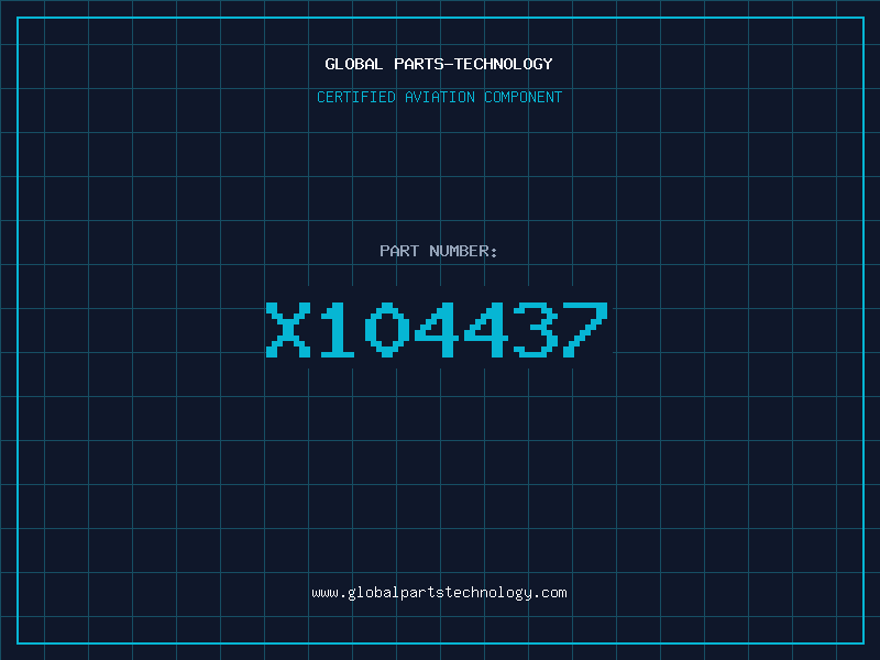 Aviation Part X104437