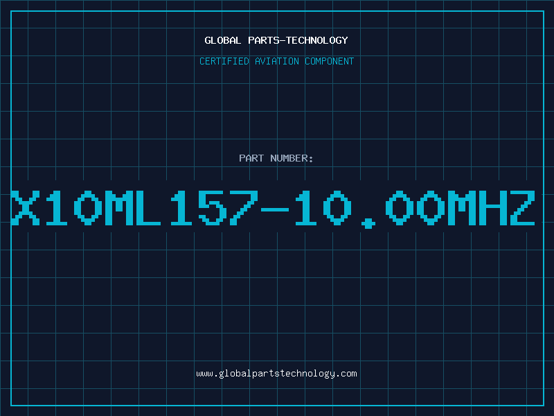 Aviation Part X10ML157-10.00MHZ