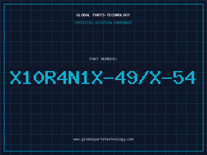 Aviation Part X10R4N1X-49/X-54