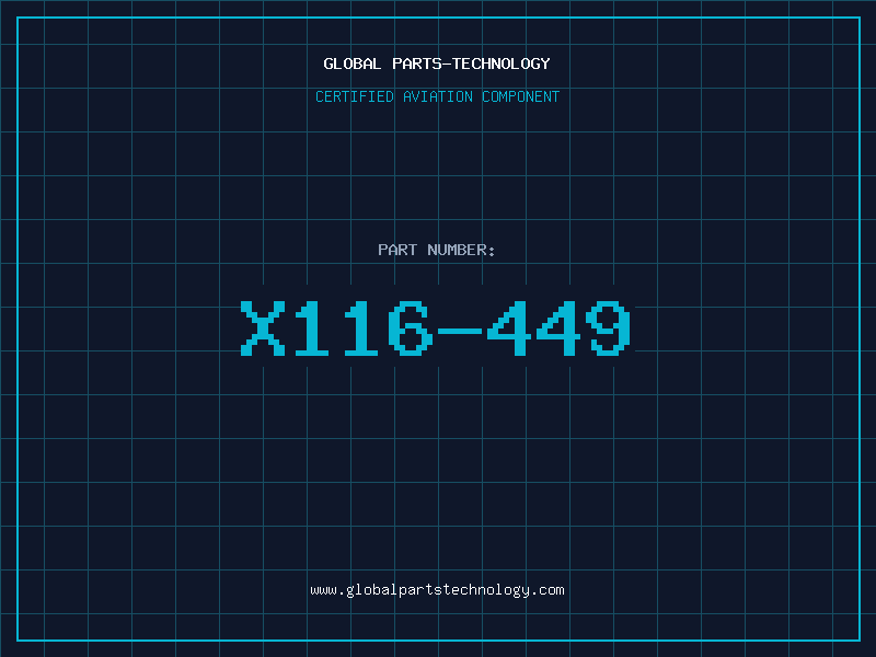 Aviation Part X116-449