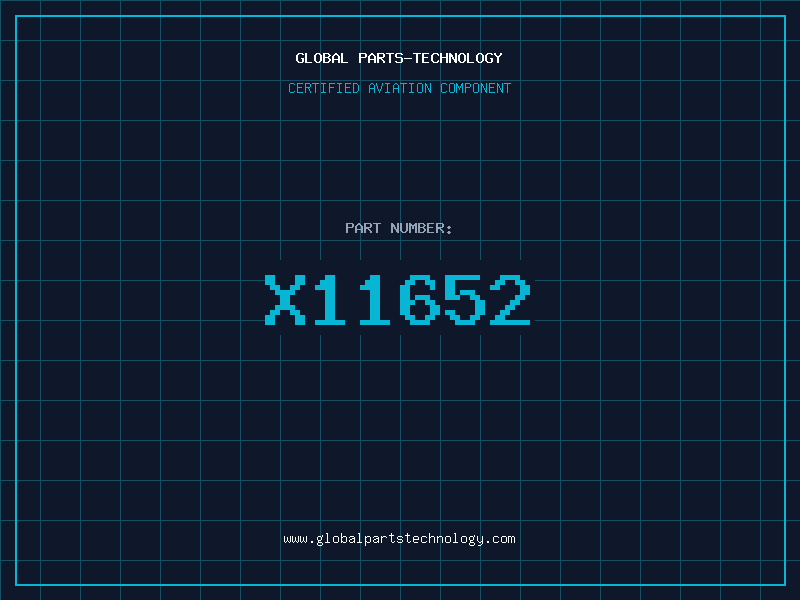 Aviation Part X11652