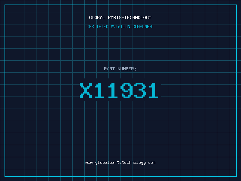 Aviation Part X11931