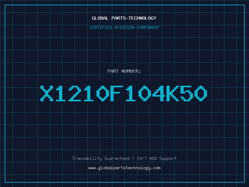 Aviation Part X1210F104K50
