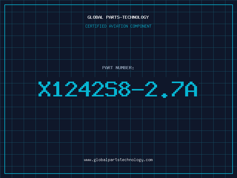 Aviation Part X1242S8-2.7A