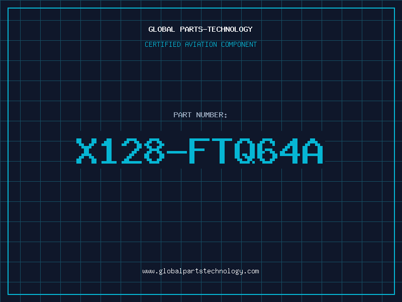 Aviation Part X128-FTQ64A