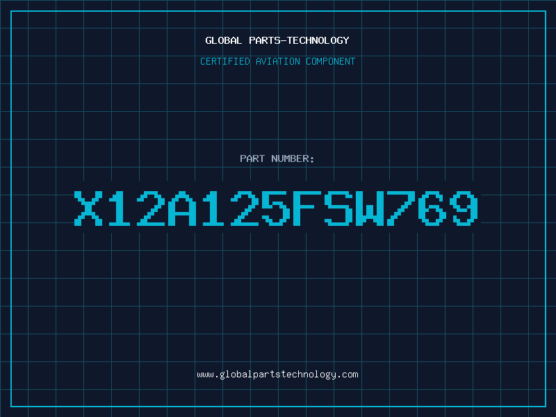 Aviation Part X12A125FSW769