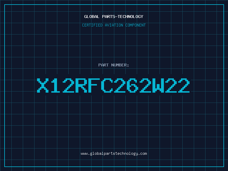 Aviation Part X12RFC262W22