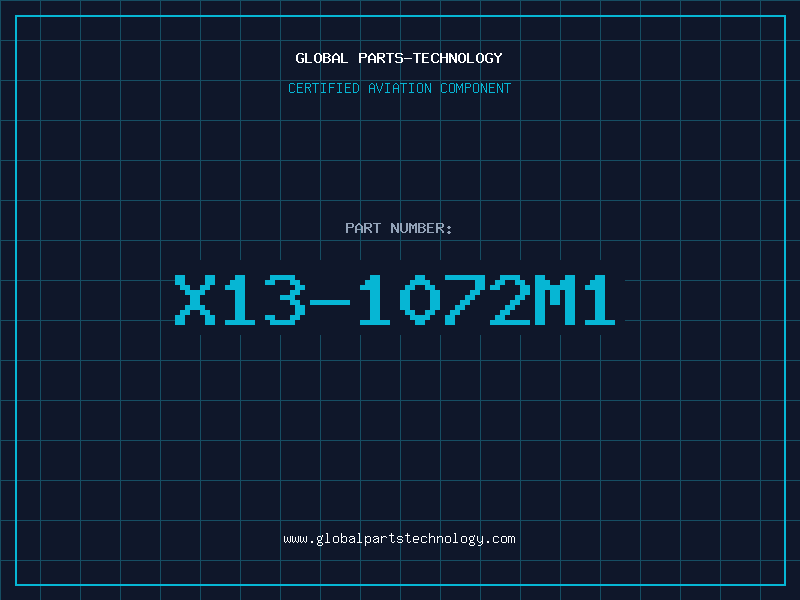 Aviation Part X13-1072M1