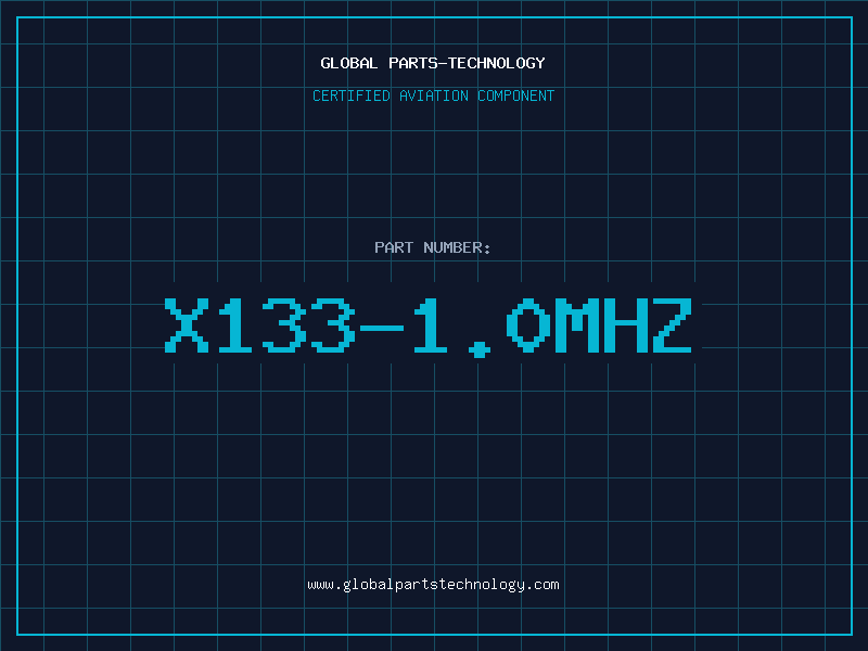 Aviation Part X133-1.0MHZ