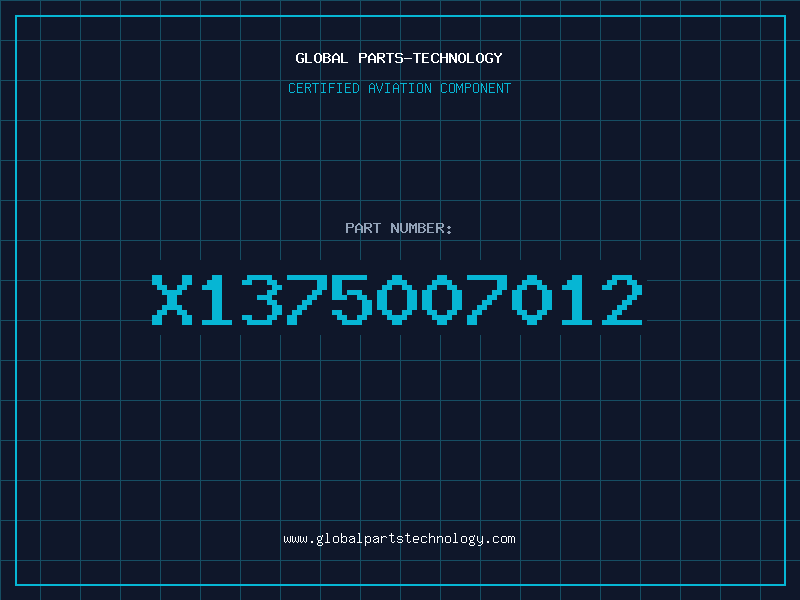 Aviation Part X1375007012