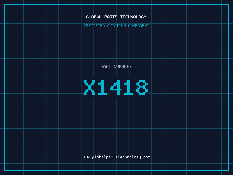 Aviation Part X1418