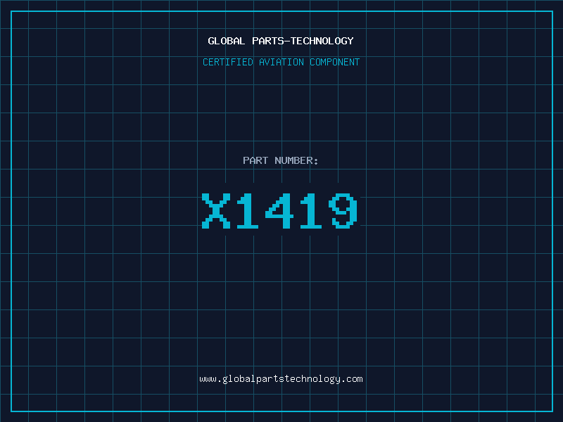Aviation Part X1419