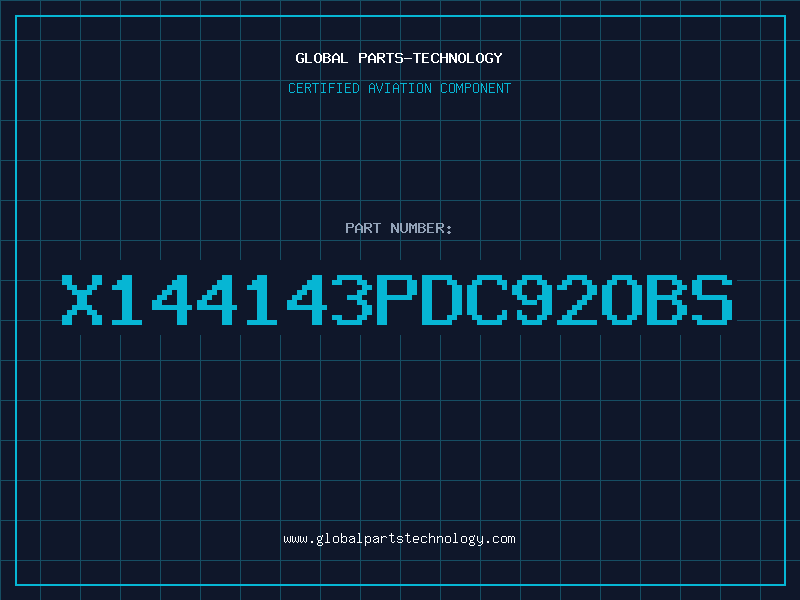 Aviation Part X144143PDC92OBS