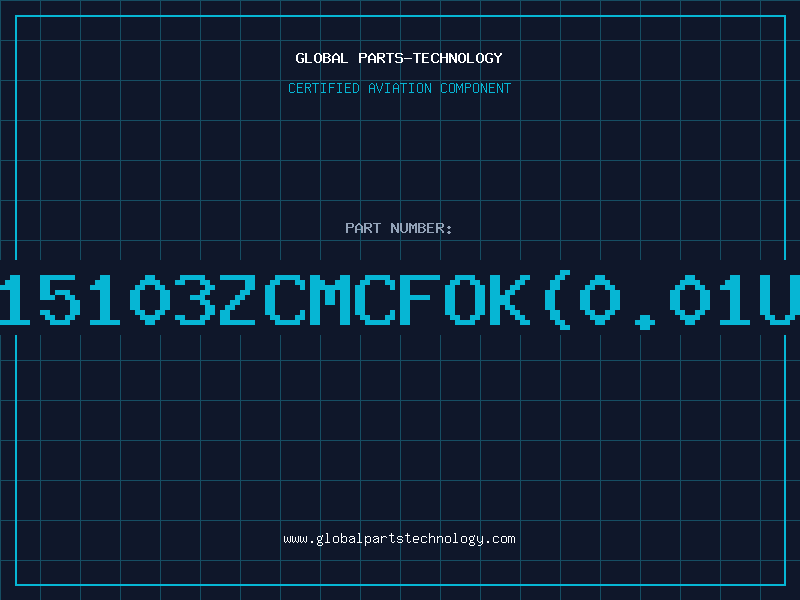 Aviation Part X15103ZCMCFOK(0.01UF
