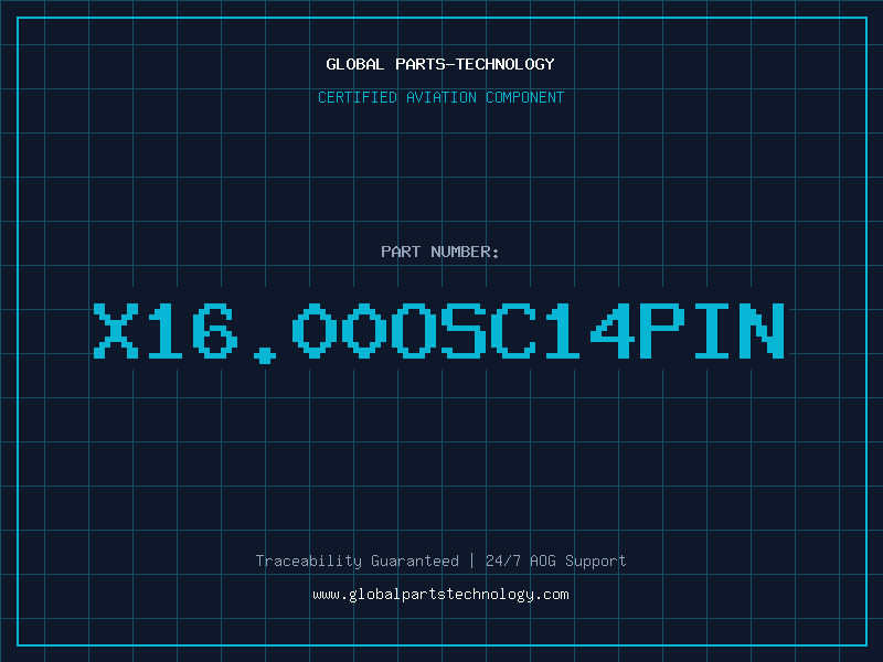 Aviation Part X16.00OSC14PIN