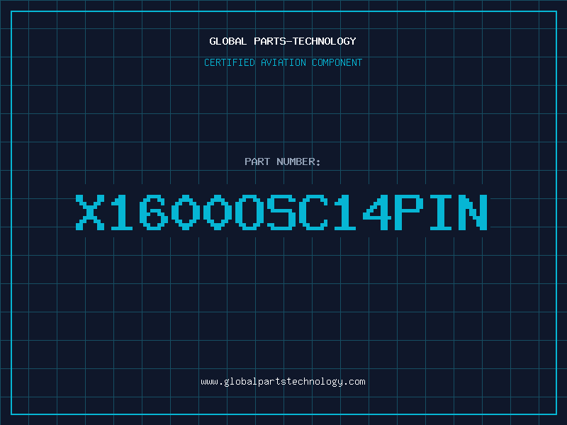 Aviation Part X1600OSC14PIN