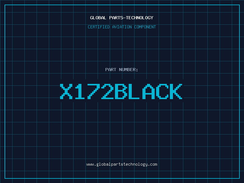 Aviation Part X172BLACK