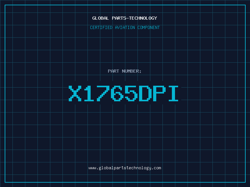 Aviation Part X1765DPI