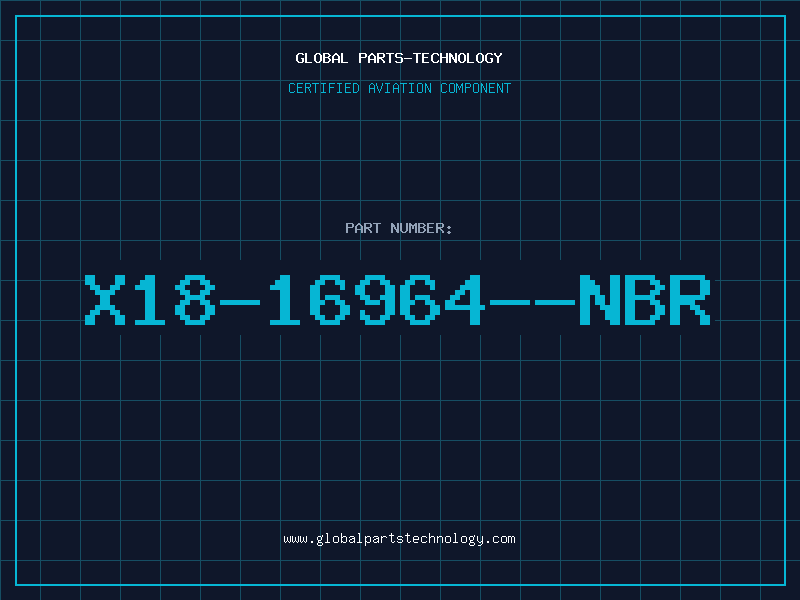 Aviation Part X18-16964--NBR