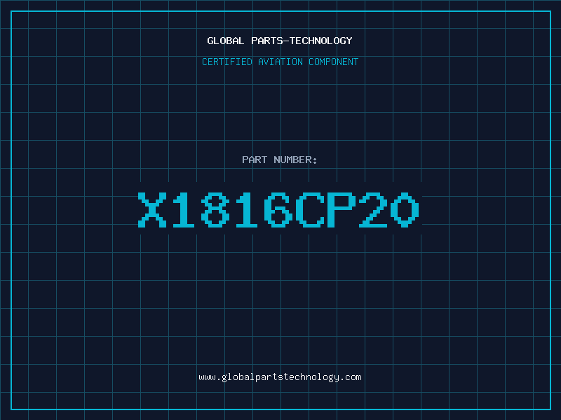 Aviation Part X1816CP20
