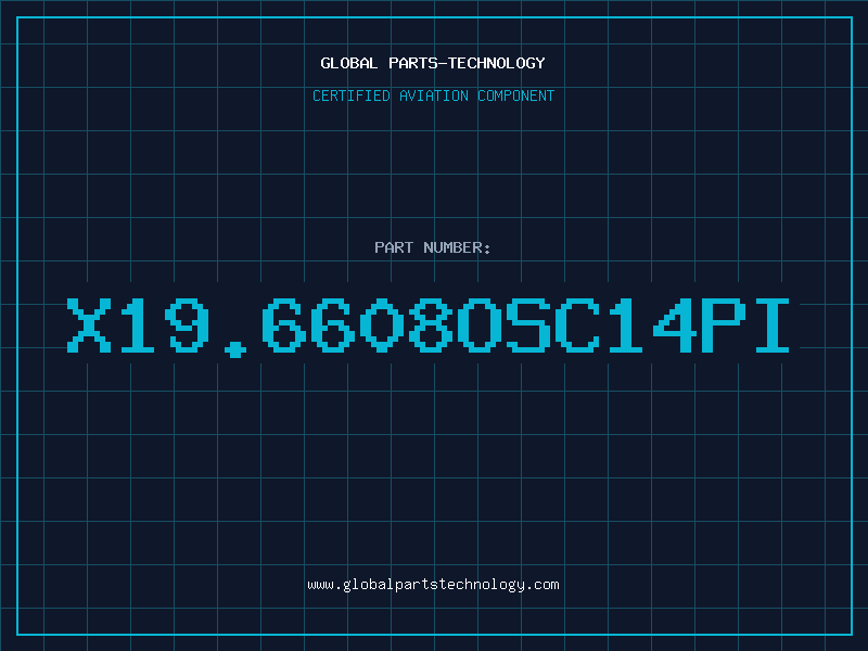 Aviation Part X19.6608OSC14PI
