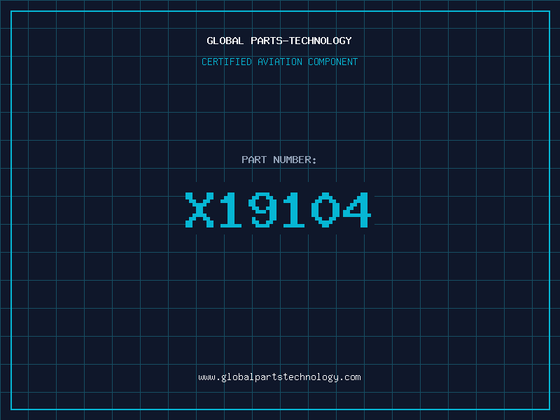 Aviation Part X19104